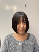 モナン 渋谷(Monan)&nbsp;ナチュラルボブ 大人可愛い 内巻きボブ 切りっぱなしボブ