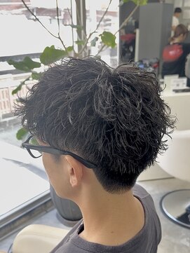 エデアンホンテン メンズサロン(EDEAN 本店 （旧：EDEAN 上通）) 熊本メンズカット マッシュショート MEN'S HAIR ルーズパーマ