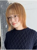 ボブレイヤー　ハッシュカット　姫カット　ミディアムレイヤー
