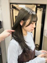 エトラ 渋谷店(etora)&nbsp;渋谷×韓国風オリーブグレージュ透明感カラー