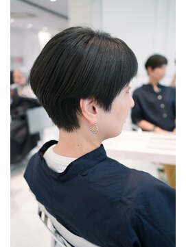 ヘアーアンドメイク ニューヨークニューヨーク 姫路店(Hair&Make NYNY) ショート/ブルーブラック/