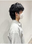メンズパーマ/メンズヘア/ウルフ/ニュアンスパーマ/韓国パーマ