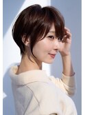 前髪あり大人ショート 30代40代50代【AIN.表参道】川原