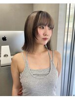 オーセン(Authen.)&nbsp;ブラウンセクションカラー