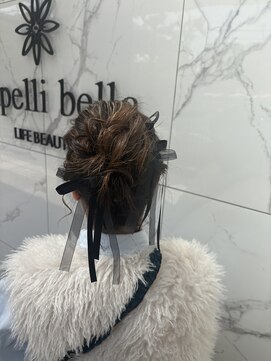 カペリベラ Capelli bella 枚方店 おだんごアレンジ