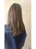 ポリマン 西新井(poliment)&nbsp;大人の透明感カラー×ベージュ系春カラー 広がり予防髪質改善