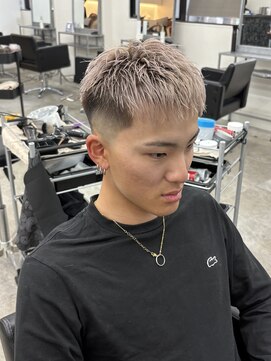 ハイセンス セカンド(HISENSE second) ホワイトブロンドクロップスタイル【TAIKI】