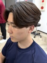ヘアーサロン フォーメン イデア(hair salon for Men idea)&nbsp;ニュアンスパーマ 毛流れパーマ ツーブロック 刈り上げ【札幌】