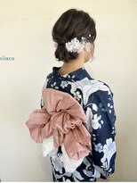 ミラコ(milaco)&nbsp;浴衣着付×ミディアムヘアセット