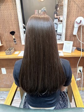 ヘアーサロン アトリエ(Hair salon ATORIE) ロング透明感オリーブカラー