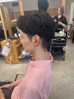 ヌークバイラヴェスト 四日市(neuk by lovest)&nbsp;【neuk服部】リバースセンターパートシャドウパーマ