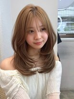 アプリ 大宮西口(appri)&nbsp;フェイスレイヤー×シアーミルクティーベージュ