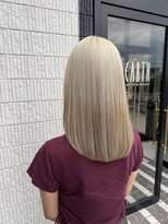 アース 長久手店(HAIR & MAKE EARTH)&nbsp;柔らかハイトーンベージュ