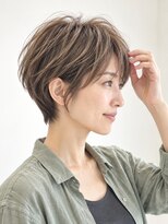 ラピッシュ 常盤平店(Lapish)&nbsp;ハンサムショート＋アッシュベージュ