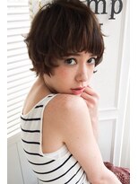 ランプ ヘアー(lamp hair)&nbsp;【lamphair 】黒髪◎外国人風スウィートショート♪No.2