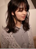 〔people〕無造作ウエーブ×アンニュイバング