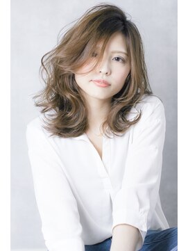 ララテラス(LaLa Terrace) 【LaLaTerrace】大人かわいいくびれミディ×ヌーディ―ベージュ