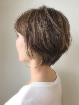 トータルビューティーハウス フラップ ミチ 野田店(total beauty house flap MICHI) 【flap MICHI】藤森あい子  ショートボブ