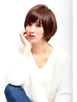 ナチュラル コレット(Natural collet) ダメージレスカラー  ナチュラルショートボブ