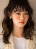 大人なフレンチウェーブセミロング