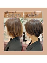 ディスオモテサンドウ 表参道(This OMOTESANDO)&nbsp;リアルサロンワーク！初めてショートにする方オススメ！元重