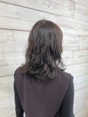 【BelleCoupes】平田澄香 クオラインデジタルパーマ 濡れ髪