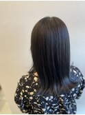 アディクシーカラーのみで黒染め