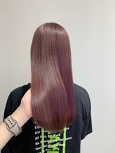 ブロッサム 大塚店(Blossom) 酸性ストレートピンクブラウン大塚髪質改善ツヤ髪