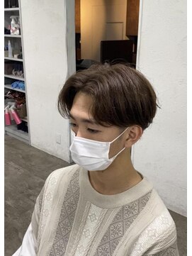 プライズ アイリス 池袋東口店(prize Iris) センターパート/アッシュブラウン/¥11550