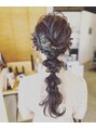オルガノヘアーギャラリー(OLGANO HAIR GALLERY)&nbsp;カジュアルなヘアアレンジ。ロングの方向きです