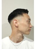 メンズかき上げニュアンスマッシュサイドパート韓国マッシュ