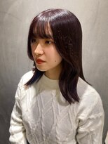 ヨーク(YOKE)&nbsp;【YOKE】ラベンダーブラウン/こっくりカラー/20代