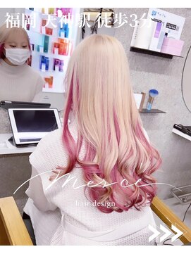 メルシー 福岡天神店(Merci) デザインカラー