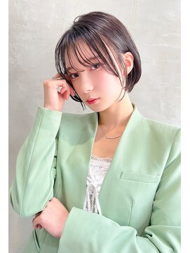 リベルテ(LIBERTE) Liberte銀座 20代大人可愛い小顔ボブ×艶髪ベージュ