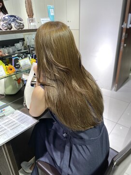 フォルテ ギンザ(FORTE GINZA) ブリーチなしカラー　ベージュカラー【銀座/髪質改善】