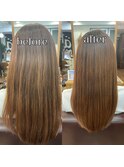 【Aujuaトリートメントbeforeafter】