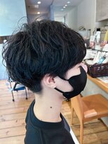 オーガニックイズオーディナリー(organic is ordinary) マッシュショート/メンズショート/黒髪