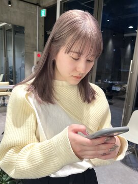 イリ(iLi) 【iLi×REN】ミルクティーグレージュ/シアーグレージュ/立川