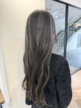 ベーグルヘアーアンドアイ(BAGEL.hair&eye) グレージュ×ハイライト