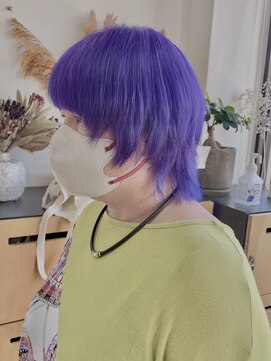 ノア(noa.) ブルーバイオレット×ブルーデザインカラー