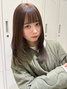 ジーナ セントラル銀座(Zina) メルティーカラー＊シャギー＊セミロング【ZinaCENTRAL】