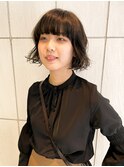 ゆるパーマボブ