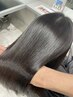 【極上の手触り】美髪革命BIKAKU髪質改善ストレート＋Aujuaサラ艶TR