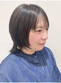 マッシュウルフ*白髪に馴染むハイライト(ブリーチなし)