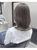 グレージュ/グレーベージュ/くびれミディアム