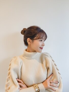 グローブス オモハラ(THE GLOBES OMOHARA) 【プレ花嫁】透明感シアーカラー　おくれげカール