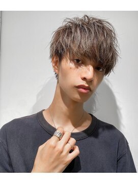 リップス レイ ギンザ(LIPPS Ray GINZA) スパイラルツーブロック刈り上げマッシュ