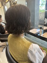 シュール(Sure)&nbsp;黒髪パーマボブ