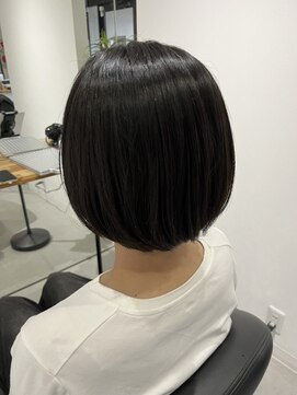 ハーツ(HEARTS) さらさらまとまる大人の美髪ミニボブ【ハーツ/鎌取】