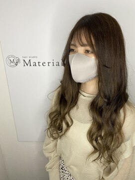 ヘアスタジオ マテリアル(hair studio Material) #プルエクステ#髪質改善#カラー#ヘアセット